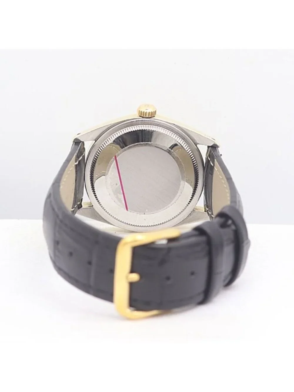 Rolex Oyster Perpetual Automatic Winding Gold Dial Watch